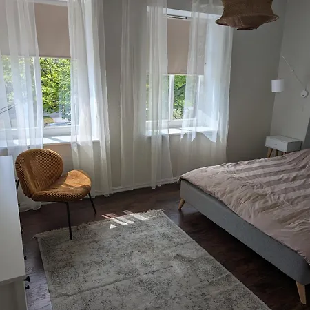 Spacious With Sauna, Terrace And Private Parking Apartment